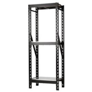 BUNKER® 14 PIECE MODULAR 3 TIER RACKING WITH STAINLESS STEEL SHELVING, 750 MM