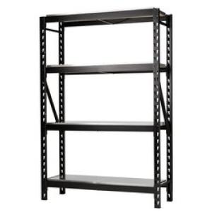 BUNKER® 18 Piece Modular 4 Tier Racking with Stainless Steel Shelving, 1500 mm