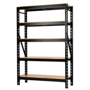 BUNKER® 22 Piece Modular 5 Tier Racking with Hardwood Shelving, 1500 mm