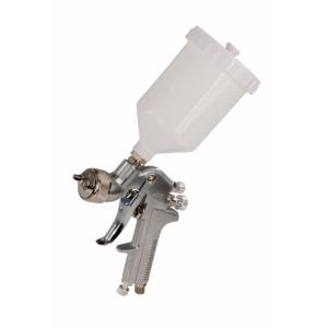 Fast Mover ToolsConventional gravity feed spray gun with 600ml paint pot. 1.8mm aircap