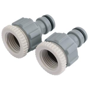 Twin Pack of Tap Connectors (1/2" and 3/4")