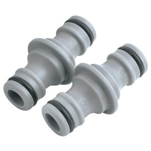 Two-Way Hose Connector (twin pack)