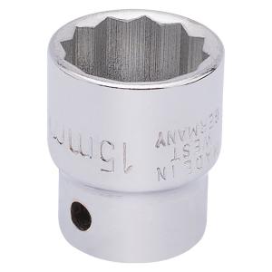 15mm 3/8" Sq. Dr. Elora Bi-Hexagon Socket
