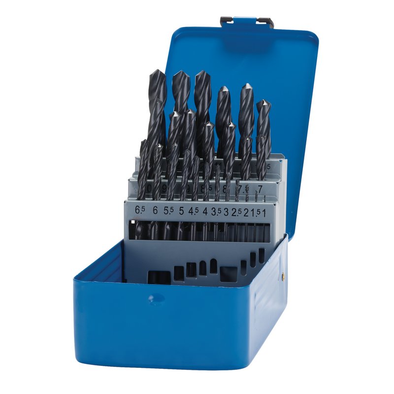 Metric HSS Twist Drill Set (25 Piece)