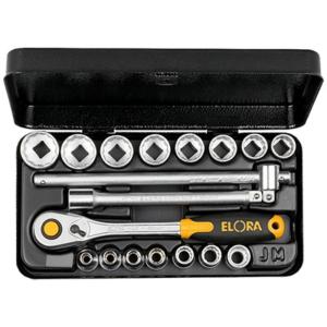 3/8" Sq. Dr. Elora Metric Socket Set (18 Piece)