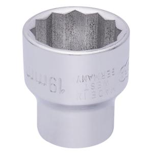 19mm 3/8" Sq. Dr. Elora Bi-Hexagon Socket