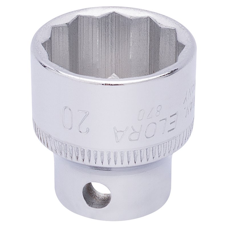 20mm 3/8" Sq. Dr. Elora Bi-Hexagon Socket