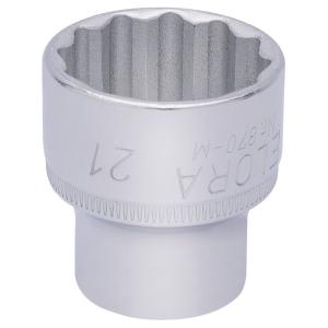 21mm 3/8" Sq. Dr. Elora Bi-Hexagon Socket