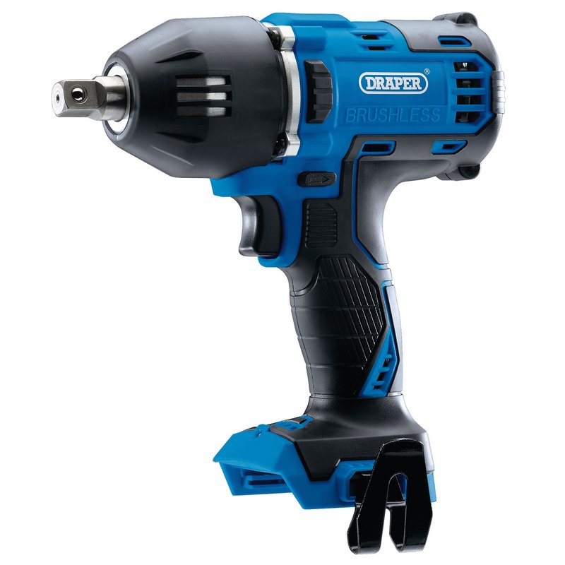 D20 20V Brushless Mid-Torque Impact Wrench, 1/2" Sq. Dr., 400Nm (Sold Bare)