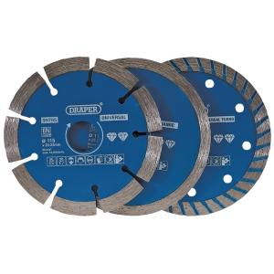 Diamond Blade Set, 115mm (3 Piece)